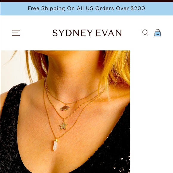 Sydney Evan Jewelry Sydney Evan Necklace Poshmark
